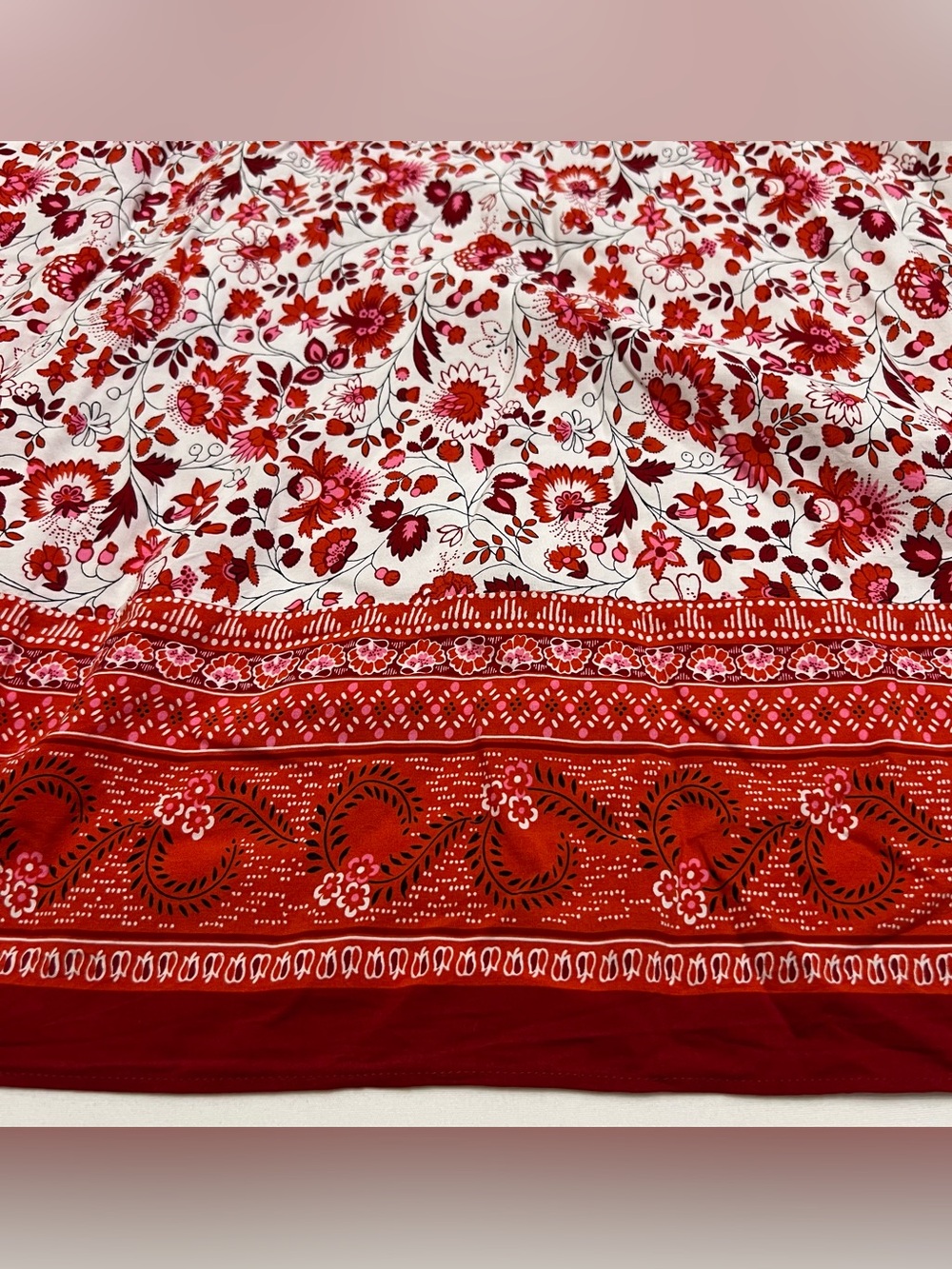 Ann Taylor Factory Boho A Line Dress Sz XS Floral Paisley Sleeveless Summer - Picture 4 of 8